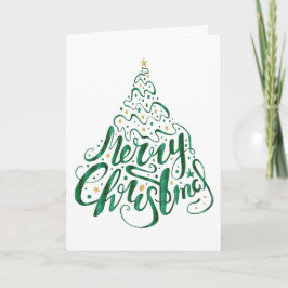 Tarjeta Que tu Navidad brille