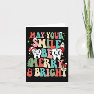 Tarjeta Que Tu Sonrisa Sea Alegre Y Brillante Dental Denti