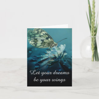 Tarjeta Que tus sueños sean tus alas