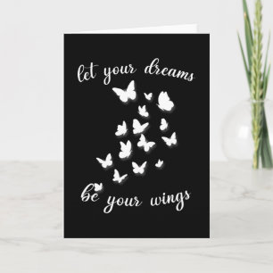 Tarjeta Que tus sueños sean tus alas