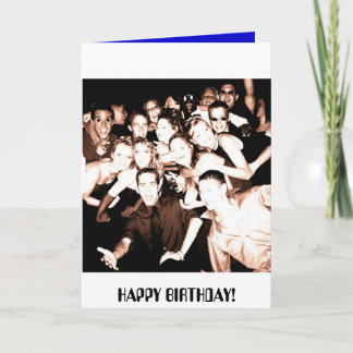 Tarjeta ¿Qué usted está haciendo con su vida? , NACIMIENTO