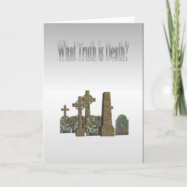 Tarjeta ¿Qué verdad es la muerte?
