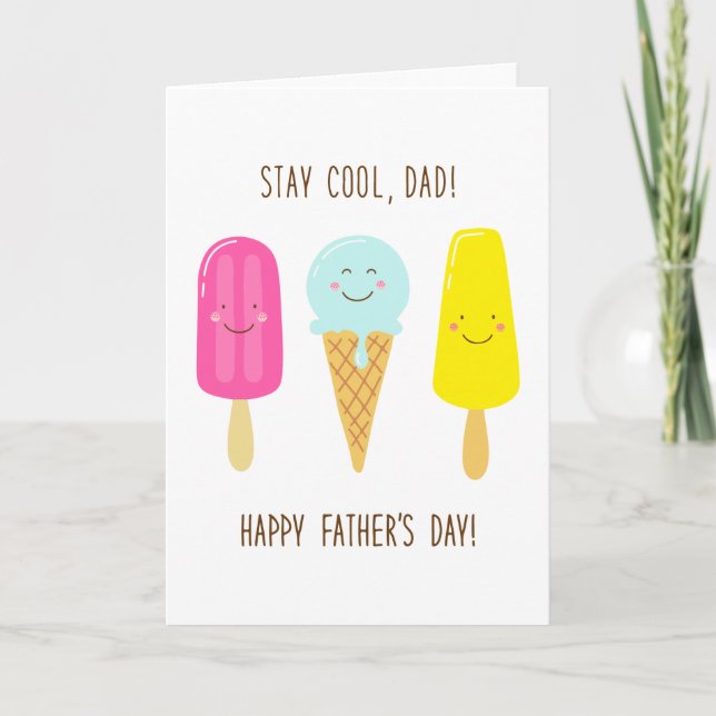 Tarjeta ¡Quédate Guay, papá! ¡Feliz Día del Padre! (Anverso)