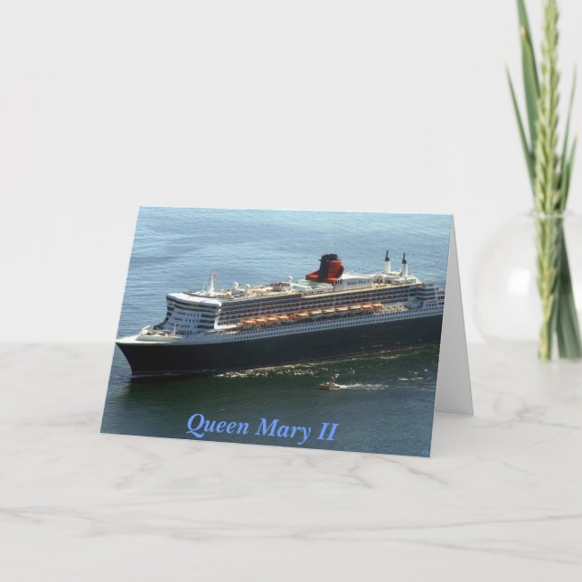 Tarjeta Queen Mary II (Anverso)