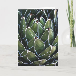 Tarjeta Queen Victoria agave notecard