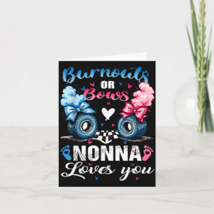 Tarjeta Quemaduras o lazos a nonna le encanta la fiesta de