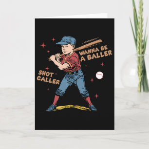 Tarjeta Querer Ser Un Llamador De Tiro Byller Día De Juego