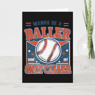 Tarjeta Querer ser un llamador de tiros Byller Juego de bé