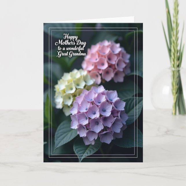 Tarjeta Querida Bisabuela Card (Anverso)