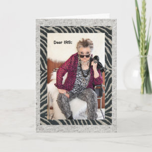 Tarjeta Querida IRS: Cancelar mi suscripción con humor