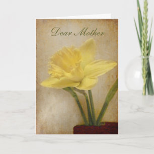 Tarjeta Querida madre, feliz cumpleaños