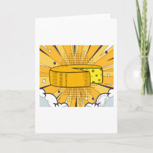 Tarjeta Queso lleno de agujeros de todas maneras