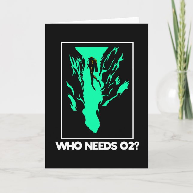 Tarjeta Quien Necesita 02 Buceo Natación (Anverso)