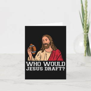 Tarjeta ¿Quién reclutaría Jesús a Chris para el Fantasía G