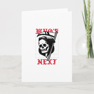 Tarjeta Quién sigue con Grim Reaper