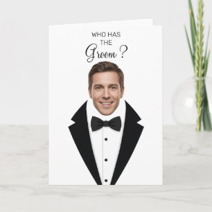 Tarjeta ¿Quién Tiene El Novio Juego de Rascado para Desped