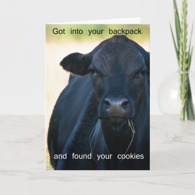 Tarjeta Quiera las galletas del s'more (Anverso)