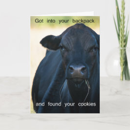 Tarjeta Quiera las galletas del s'more