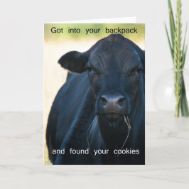 Tarjeta Quiera las galletas del s'more