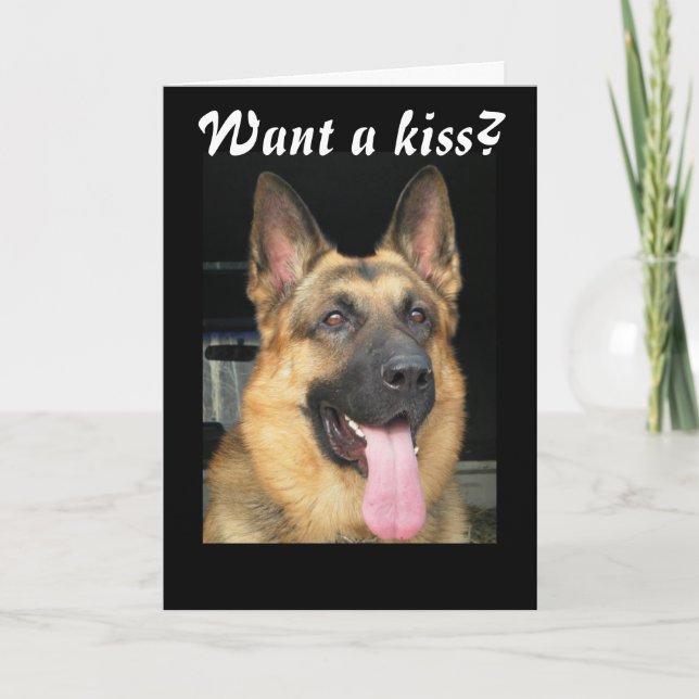 TARJETA QUIERE UN BIEN BESO (Anverso)