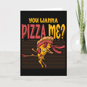Tarjeta Quieres Pizzarme Estilo De Lucha De Karate Mma Tae