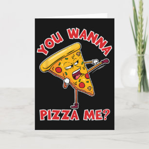 Tarjeta Quieres Pizzarme Ninja Karate Sahbumnim Judo Mma