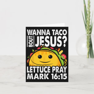 Tarjeta ¿Quieres un taco por Jesús Cinco de Mayo? Fiesta