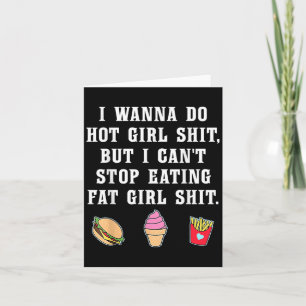 Tarjeta Quiero hacer chica caliente pero no puedo dejar de
