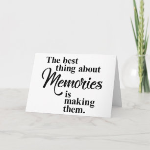 TARJETA QUIERO HACER "TODOS" MIS RECUERDOS CON ****