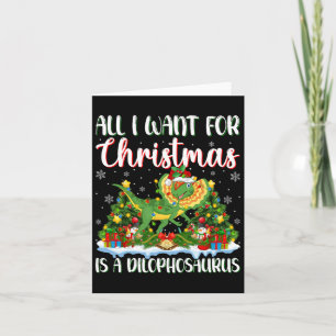 Tarjeta Quiero Que Los Navidades Sean Un Árbol De Xmas Dil