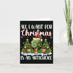 Tarjeta Quiero Que Los Navidades Sean Una Luz De Árbol De