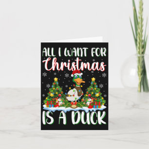 Tarjeta Quiero Que Los Navidades Sean Una Luz De Árbol De