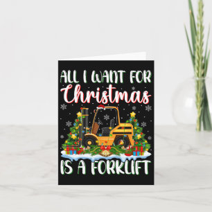 Tarjeta Quiero que los Navidades sean una luz de árbol de