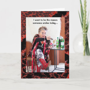 Tarjeta Quiero ser la razón por la que alguien sonríe