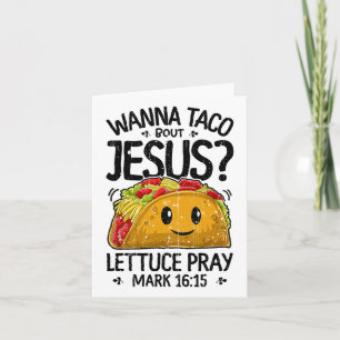 Tarjeta Quiero Taco Sobre Jesús Cinco De Mayo Mujeres Homb