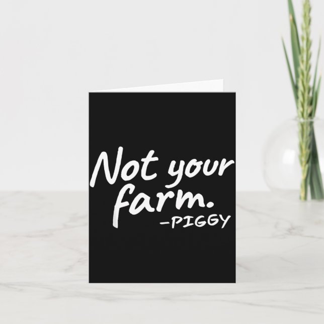 Tarjeta Quiet Ggy Woman’s Sarcastic Answer  (Anverso)