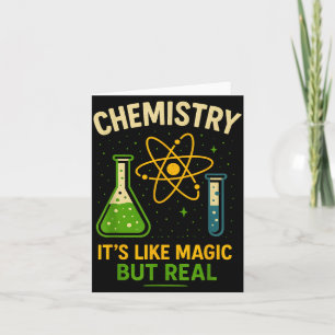 Tarjeta Química Es Como Magia Profesor De Ciencias Diverti