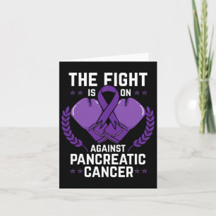 Tarjeta Quimioterapia de camisas de cáncer de páncreas Sto