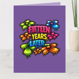 Tarjeta Quince Años Después