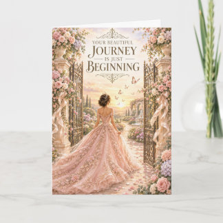 Tarjeta Quinceañera Tu Hermoso Viaje