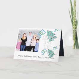 Tarjeta Quirky Navidades de FOTO