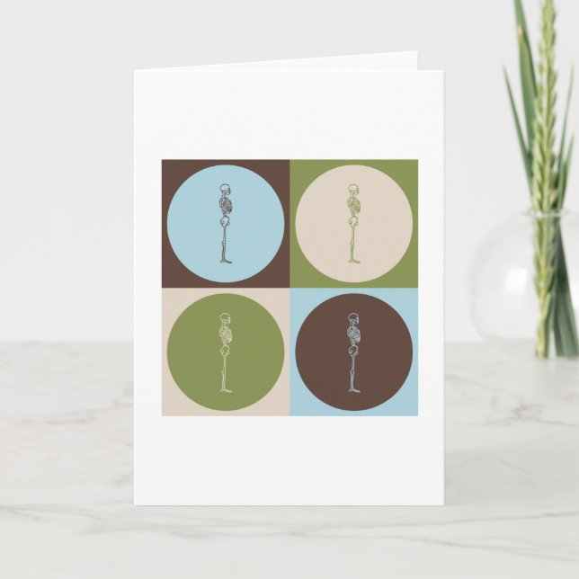 Tarjeta Quiropráctica del arte pop (Anverso)