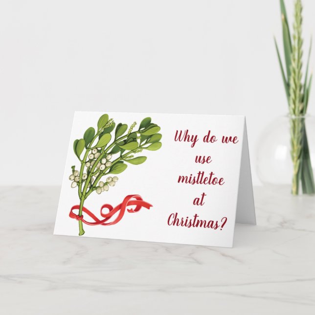 TARJETA QUISIERA PODER USAR MISTLETORES TODO EL AÑO TARJET (Anverso)