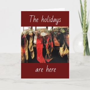 TARJETA ***QUISIERA QUE ESTUVIERAS CERCA DE NAVIDADES*** Q