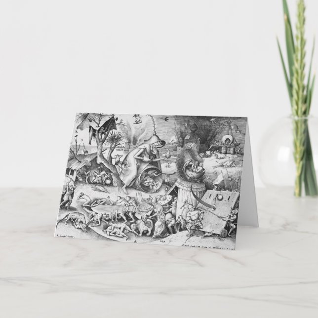 Tarjeta Rabia (Ira), Los Siete Pecados Mortales (Anverso)