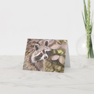 Tarjeta Raccoon Note