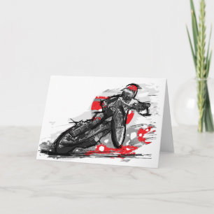 Tarjeta Racer de motocicleta de pista plana de Speway