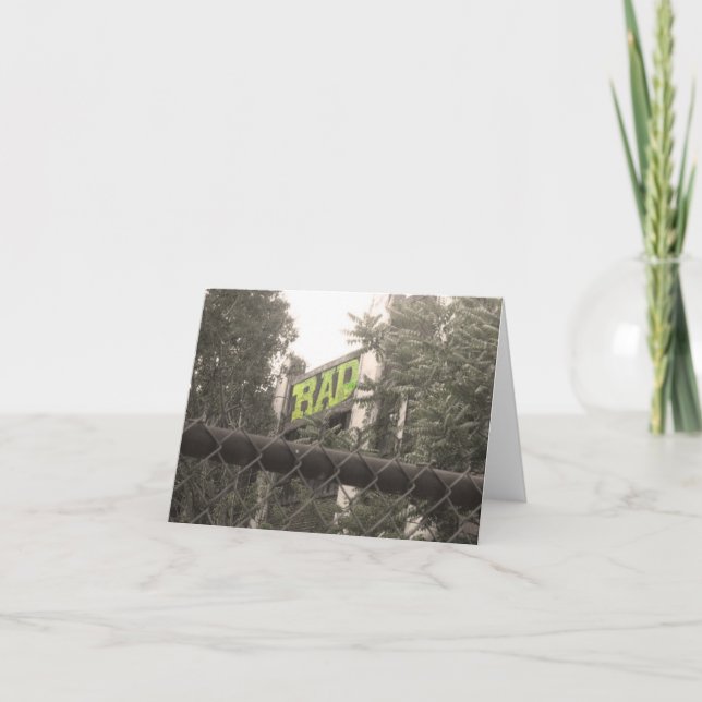 Tarjeta ¡Rad!! (Anverso)