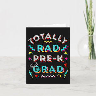 Tarjeta Rad Pre-k Grad Gift Fun Boy Chica Prek Graduación 