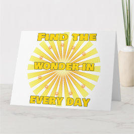 Tarjeta Radiant Positivity 